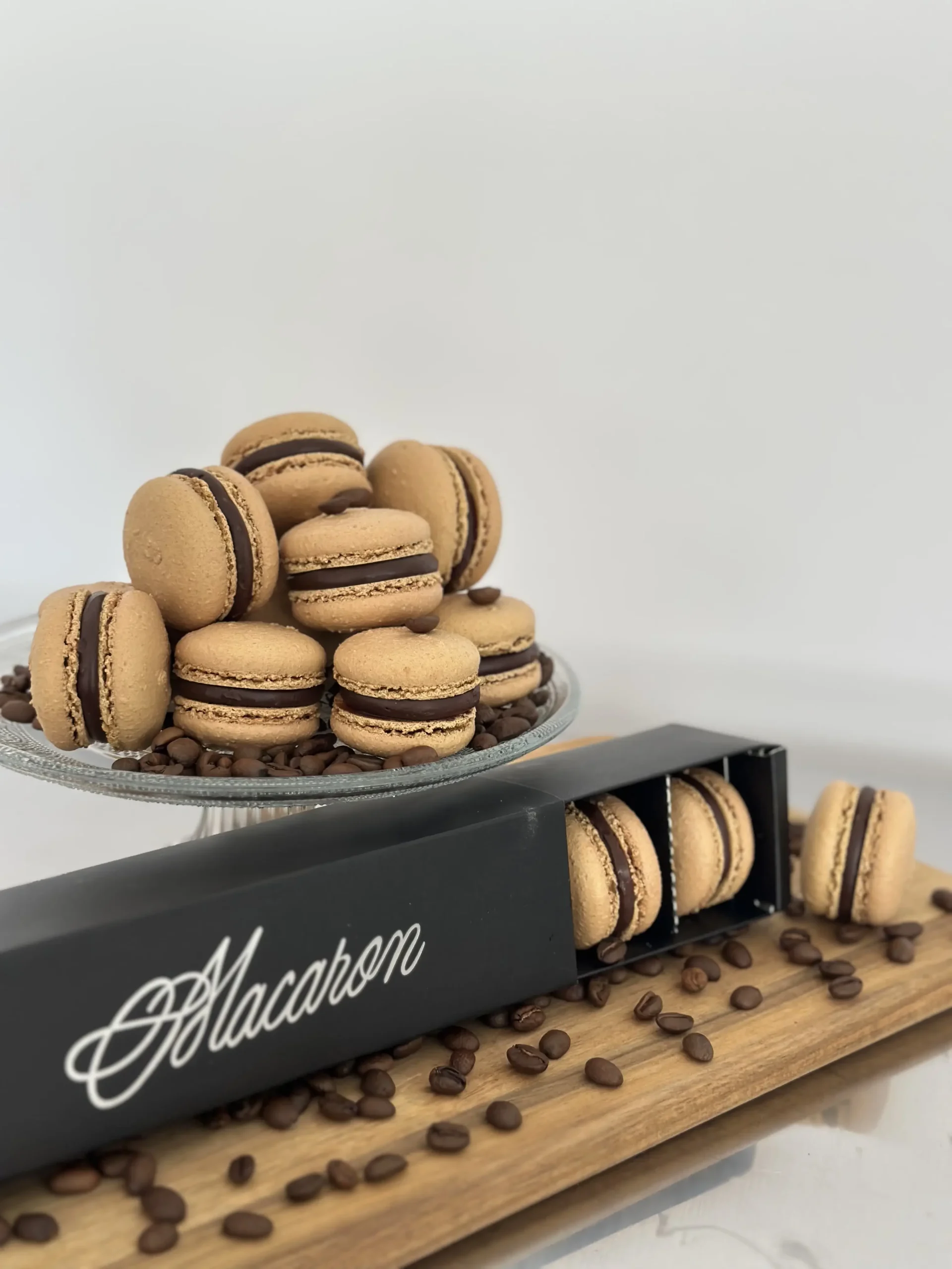 Kávés Macaron